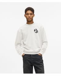 KL Jeans - Monogram Patch Sweatshirt - Lyst