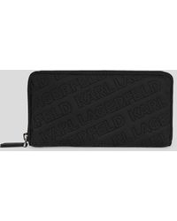 Karl Lagerfeld - K/essential Quilt Continental Wallet - Lyst