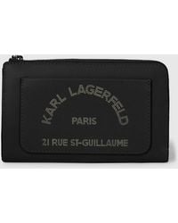 KARL LAGERFELD - K/Daily Zip-Around Wallet - Lyst