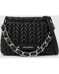 KARL LAGERFELD - K/Weave Chain Crossbody Bag - Lyst