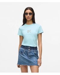 KL Jeans - Slim K Logo T-Shirt - Lyst