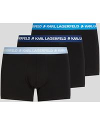 Karl Lagerfeld - Karl Logo Trunks - 3 Pack - Lyst