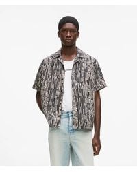 KL Jeans - Short-Sleeved Logo Print Shirt, Multicoloured - Lyst