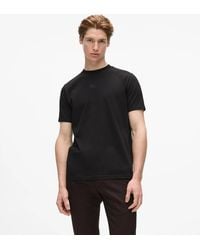 KARL LAGERFELD - Crew Neck T-Shirt - Lyst
