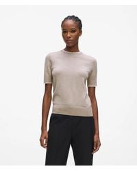 KARL LAGERFELD - Merino Wool T-Shirt - Lyst