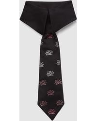 KARL LAGERFELD - Exclusive K/Autograph Collar And Tie - Lyst