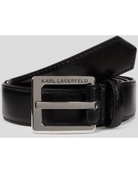 Karl Lagerfeld - K/essential Belt - Lyst