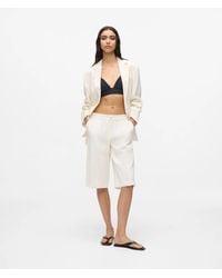 KL Jeans - Linen Blend Bermuda Shorts - Lyst