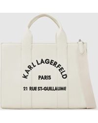 KARL LAGERFELD - Rue St-Guillaume Medium Tote Bag - Lyst