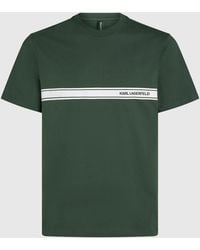 KARL LAGERFELD - Logo Beach T-Shirt - Lyst