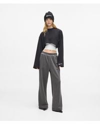 KL Jeans - Washed Wide-Leg Sweatpants - Lyst