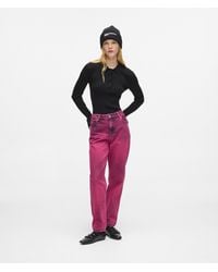 KL Jeans - Spray Paint Mom Jeans - Lyst