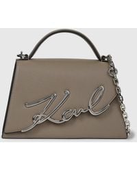 KARL LAGERFELD - K/Signature Medium Crossbody Bag - Lyst