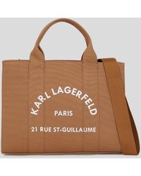 Karl Lagerfeld - Rue St-guillaume Medium Square Tote Bag - Lyst