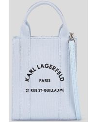 Karl Lagerfeld - Rue St-guillaume Square Small Tote Bag - Lyst