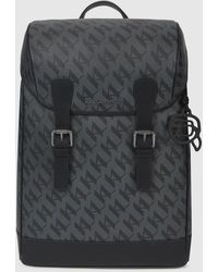KARL LAGERFELD - Ikon Monogram Backpack - Lyst