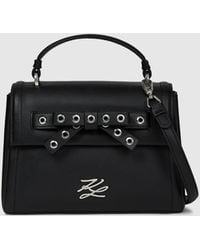 KARL LAGERFELD - K/Autograph Small Bow Top Handle Bag - Lyst