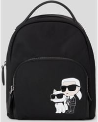 Karl Lagerfeld - K/ikonik Nylon Small Backpack - Lyst