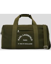 KARL LAGERFELD - Rue St-Guillaume Nylon Weekender Bag - Lyst