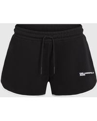 KL Jeans - Logo Sweat Shorts - Lyst