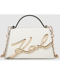 KARL LAGERFELD - K/Signature Small Crossbody Bag - Lyst