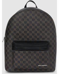 KARL LAGERFELD - K/Monogram Kanvas Backpack, Multicoloured - Lyst