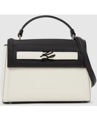 KARL LAGERFELD - K/Autograph Color-Block Bag - Lyst