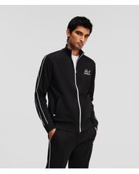 Karl Lagerfeld - Zip-up Sweatshirt - Lyst