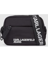 KL Jeans - Logo Nylon Crossbody Bag - Lyst