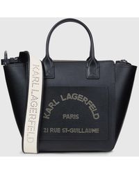 KARL LAGERFELD - K/Daily Small Pocket Tote Bag - Lyst