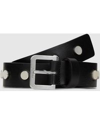 KL Jeans - Studded Leather Belt - Lyst