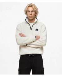 KL Jeans - Half-Zip Fleece Sweatshirt - Lyst