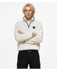 KL Jeans - Half-Zip Fleece Sweatshirt - Lyst