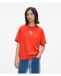 KL Jeans - Regular-Fit Monogram T-Shirt - Lyst