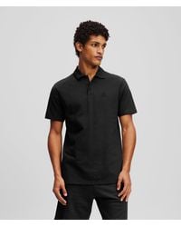 KARL LAGERFELD - Kameo Polo Shirt - Lyst