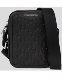 Karl Lagerfeld - K/loom Leather Crossbody Bag - Lyst