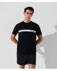 KARL LAGERFELD - Logo Beach T-Shirt - Lyst