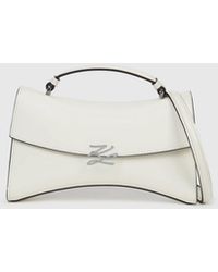 KARL LAGERFELD - K/Autograph Twist Top Handle Bag - Lyst