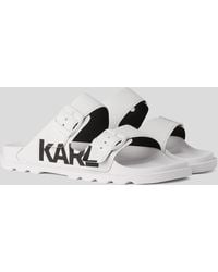 Karl Lagerfeld - Kondo Tred 2-strap Sandals - Lyst