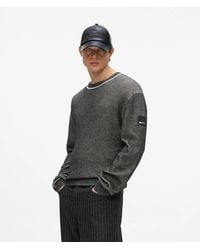 KL Jeans - Waffle Knit Sweater - Lyst