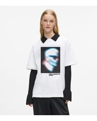 KL Jeans - Digitized Karl T-Shirt - Lyst
