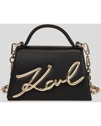 KARL LAGERFELD - K/Signature Small Crossbody Bag - Lyst