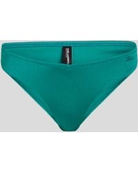 Karl Lagerfeld - Metallic Bikini Bottoms - Lyst