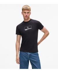 KL Jeans - T-Shirt Slim Avec Logo, Homme, Taille - Lyst