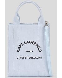 Karl Lagerfeld - Rue St-guillaume Square Small Tote Bag - Lyst