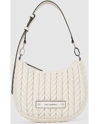 KARL LAGERFELD - K/Weave Small Hobo Bag - Lyst