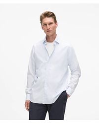 KARL LAGERFELD - Modern-Fit Spread Collar Shirt - Lyst