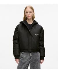 KL Jeans - Lightly Padded Hooded Jacket - Lyst