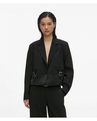 KL Jeans - Buckle-Detail Blazer - Lyst