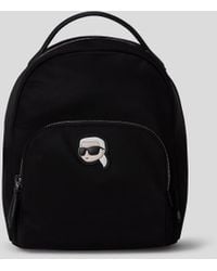 Karl Lagerfeld - Ikon Nylon Small Backpack - Lyst
